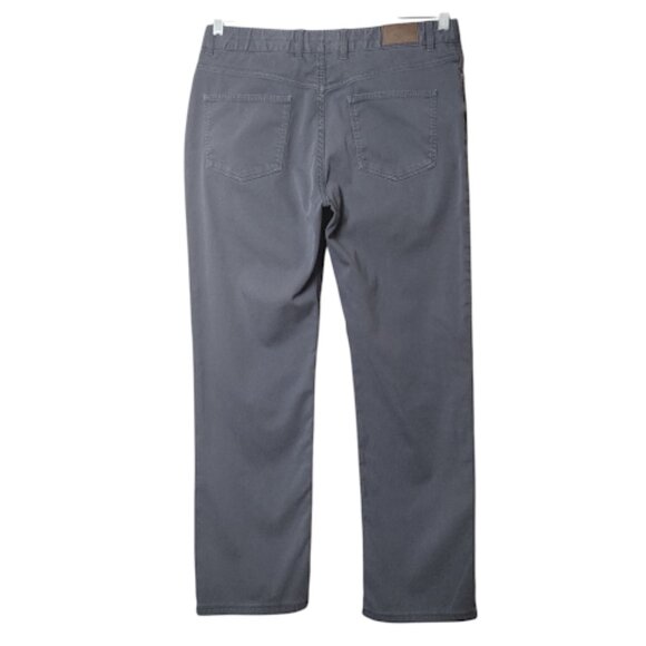 PETER MILLAR | Straight Leg Navy Blue Chino Pants Mens Business Casual Size 34 - Picture 2 of 14